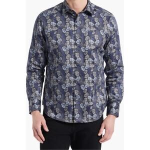 Robert Graham Medium Henry Cotton Button-up Shirt NWT 198$